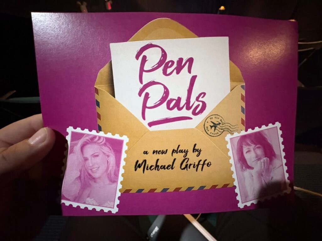 Pen Pals a new play by Michael Griffo.