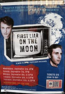 The official poster for “First Liar On The Moon”