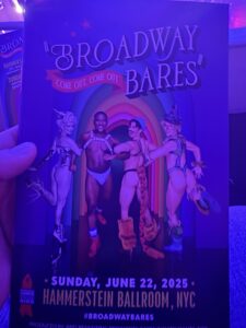 The Program for Broadway Bares 2025
