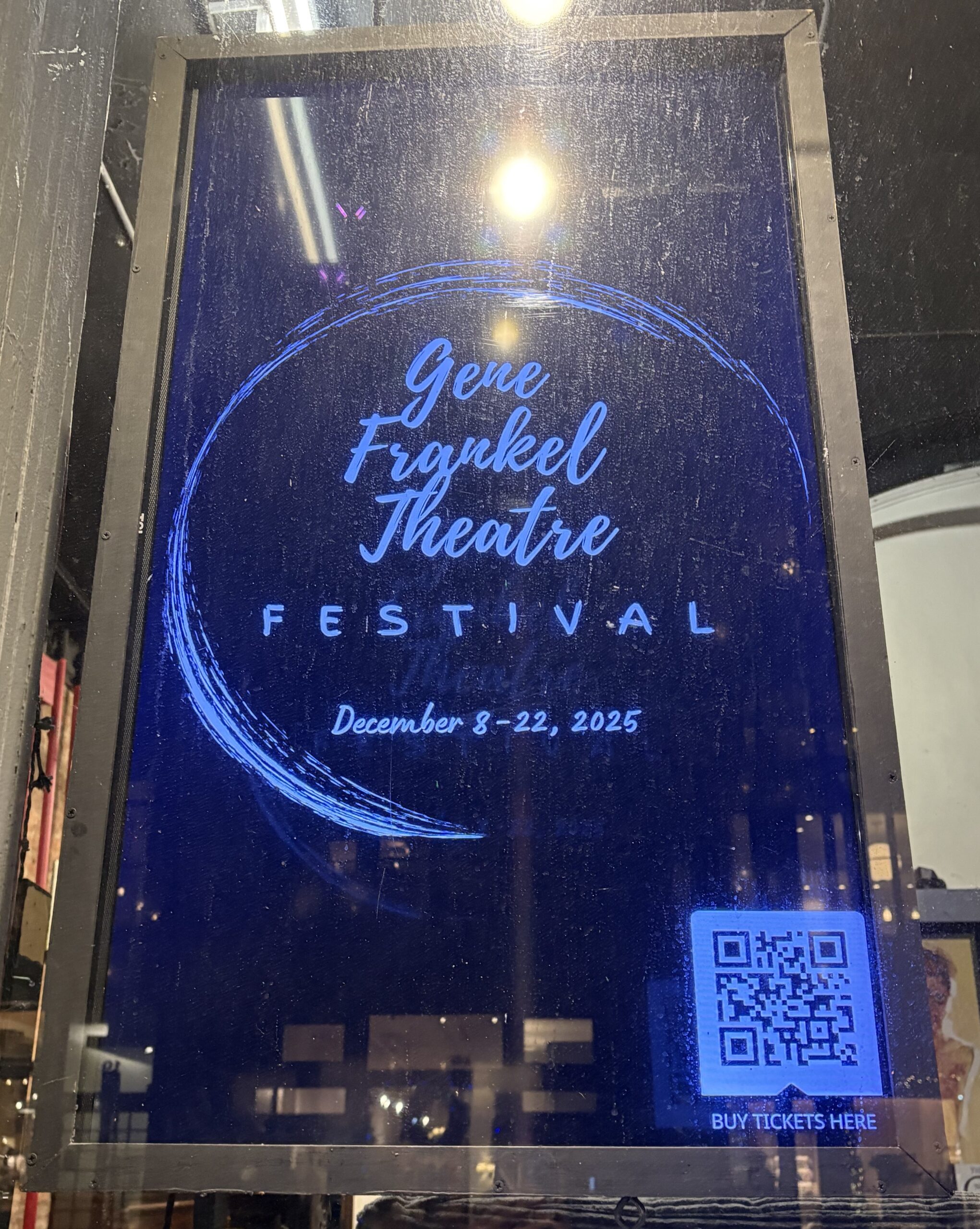 Gene Frankel Theatre Festival December 8–22 2025