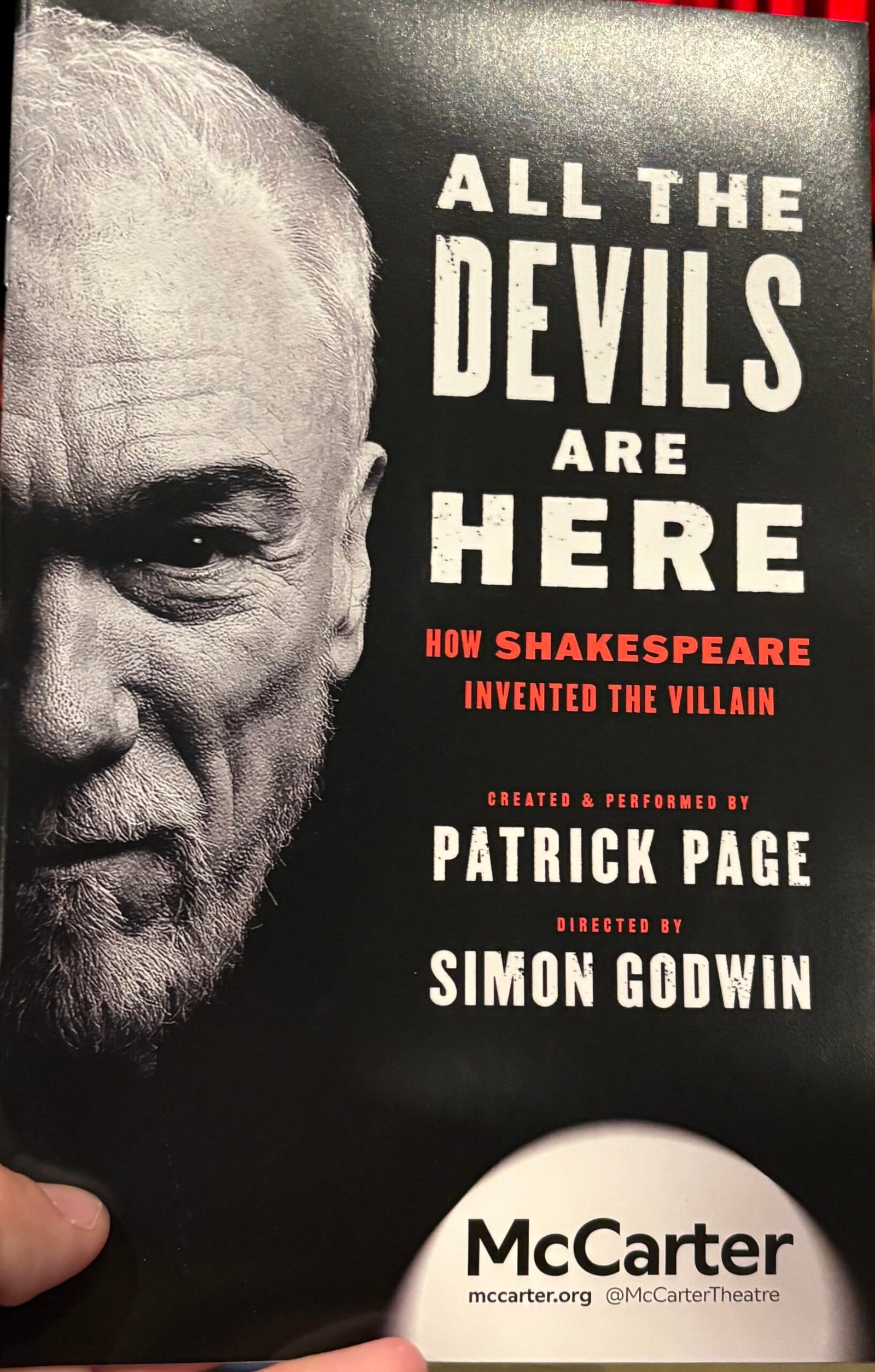Poster for "All The Devils Are Here"